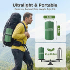 Elegear CumbreX™ Sleeping Pad for Camping with 9 R-Value, Ultralight Camping Sleeping Mat for All Seasons, Insulated Backpacking Sleeping pad, Durable Camping Mattress for Outdoor Hiking Tent