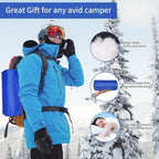 Cold Weather Sleeping Pad, Insulated Sleeping Pad R Value 6.9, Backpacking Sleeping Pad for Camping Cold Weather