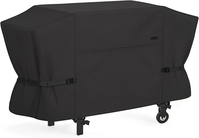 NettyPro Griddle Cover for Blackstone 36 inch Griddle, Waterproof UV Resistant 4 Burner Flat Top Gas Grill Cover 36" Cooking Station, Black