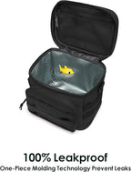 TACTICISM Tactical Lunch Box for Men, 12L MOLLE Lunch Bag Adult, Up to 8 Hours Insulated lunchbox, Large Durable Leakproof Cooler with Detachable Water Bottle Pouch, for Work Camping Fishing, Black