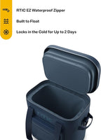 RTIC 20 Can Ultra-Tough Soft Cooler Pro, Insulated, Waterproof, Leak Proof, Portable Floating Bag for Beverage, Drink, Lunch, Outdoor, Beach, Car,Camping, Picnic, Fishing, Boat