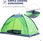 7.2 × 4 × 4 Feet Single Backpack Tent, Waterproof Camping and Hiking Tent can be Used by One Person, Light and Durable