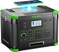 500W Portable Power Station 512Wh, Solar Generator with 60W USB-C PD Output, Built-in BMS 110V Pure Sine Wave AC Outlet Backup Lithium Battery for Outdoors Camping Travel Emergency (Peak 1000W)