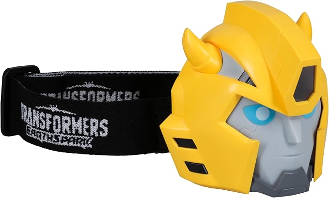 Paladone Transformers Head Lamp - Officially Licensed Accessory for Boys and Girls Autobots Night Light, Gift for Camping, Reading