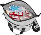 40 Can Soft Cooler Bag - Insulated Leak-Proof Large Cooler Bag with Roll-Top Waterproof Seal | Portable Ice Chest for Camping, Beach, Travel, Picnics | 24HR Cold Retention