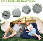 Tuphen Cot Mattress Pad-Cot Pads for Camping, Cot Mattress Topper, Camping Mattress Sleeping Pad 75"x30" Soft Lightweight Quilted Pads for Camp Cot/RV Bunk/Narrow Twin Beds