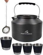 Tea Kettle for Stovetop, 2.2L Teapot for Boiling Water, Camping Kettle for Stove Top, Coffee and Water Kettle for Stovetop Use, Camp Kettle for Tea Brewing