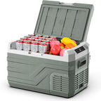 Alpicool Car Refrigerator 12 Volt Refrigerator 28 Quart Portable Freezer 12V Car Fridge Portable Fridge Freezer 12/24V DC 110~240 Volt AC for Truck RV Camper SUV Electric Cooler for Camping -4℉-68℉