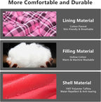 BISINNA Cotton Flannel Sleeping Bag for Adults Backpacking Camping Sleeping Bag 3 Season Envelope Sleeping Bags for Hiking
