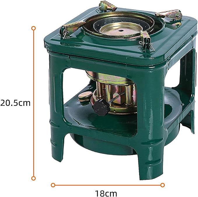 Fogon de petróleo para cuba,kerosene heater，portable kerosene stove 8-wicks, Camping Stove is used for backpacking hiking, picnicking, and adventure，Survival Heating Cooking Small Kerosene Heater