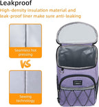 Backpack Cooler Backpack 26 Cans Insulated Leak Proof for Women Men Beach Camping Picnic Fishing Hiking Lunch Backpack Waterproof Cooler