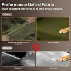 Inflatable Couch Premium Oxford Cloth Inflatable Sofa with Built-in Rechargeable Pump Portable Blow Up Couch for Camping Outdoor Travel Home Guests Backyard Patio | Durable Fabric, Easy Inflation, Waterproof, Puncture Resistant, Portable for Outdoor