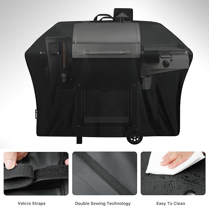 Grill Cover for Camp Chef DLX 24, SmokePro 24, PG24, SG24 Grills, Waterproof and UV Resistant Heavy Duty Grill Cover.