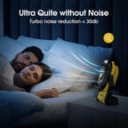 Portable Fan Rechargeable, 20000mAh Cordless Battery Powered Fan with LED Lantern, USB C Battery Operated for Travel Bedroom Home Camping Tent Office Beach Desk Fishing Table (Yellow)