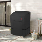 Porch Shield 34W x 24D x 46H inch Premium Gas Grill Cover Up to 32 inch, Waterproof and Fade Resistant 600D BBQ Covers for Weber, Brinkmann, Char-Broil and More, Black
