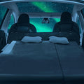 Tesla Model Y Camping Mattress Pad, 3 Inch Memory Foam Sleeping Pad Foldable Mattress for SUV Car Bed Conversion, Portable Foam Pad for Road Trips and Travel