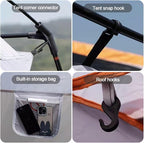 6/8 Person Tent, Portable Cabin Tent,Double Layer Family Camping Tent,for Outdoor Camping/Hiking
