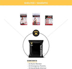 1 Person Quake Kits Emergency Kit for Disaster Preparedness - 72 Hour Kit - Emergency Go Bag with Food and Water, First Aid, and Emergency Preparedness Tools