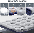 ABORON Heavy-Duty Folding Guest Bed for Adults, 500lb Capacity, Portable Extra Cot with 1237D Double Layer, Ideal for Indoor Guest Stays & Temporary Home Use