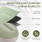 KMZ Inflatable SUV Air Mattress Thickened Flocking with Built-in Pump Self-Inflating Portable Sleeping Travel Bed Pad for SUV Truck Fast Inflation and Deflation