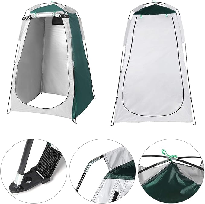 Camping Tent,Shower Tent, Portable Instant Tent Camping Shower Toilet Tent Outdoor Privacy Dressing Changing Room Protection Waterproof Tent for Bathing Toilet