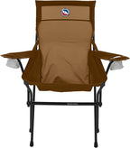 Big Agnes Big Six Armchair - Deluxe Comfort with Built-in Cup Holders | Tall Back, Wide Seat | Packable & Quick Setup | Lightweight Backpacking & Camping Chair