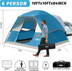 UNP SUV Dome Tent for Camping, Outdoor 6 Person Car Camping Tent, Easy Set Up SUV Tailgate Tent with Rainfly 10' x 10' Vehicle Camping Tent | for Camping, Outdoor, Car Camping Tent, Easy Set Up, SUV Tailgate Tent, with Rainfly