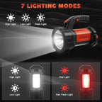 Camping Lantern Rechargeable, AlpsWolf LED Flashlight Spotlight Lantern with 800LM, 3600 Capacity Powered, Portable Bright Camping Light for Emergency, Outdoor Hiking, Power Outages
