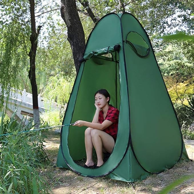 Camping Tent,Shower Tent, Portable Privacy Shower Tent Beach Fishing Shower Outdoor Changing Room Dressing Tent with Carrying Bag