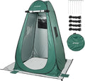 Pop Up Camping Shower Tent, Portable Dressing Changing Tent Outdoor with Carry Bag for Beach & Hiking, 75” x 48”x 48”