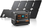 EBL 300W Portable Power Station with 40W Foldable Solar Panel, 300W Solar Generator Backup Battery Power Supply with Portable Solar Charger Kit for RV Outdoor Camping Traveling