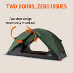 Kelty Wireless Freestanding Camping Tent, 2 4 or 6 Person Size, Huge Interior and Peak Height, Intuitive + Easy to Pitch, Color Coded Setup