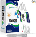 Painless Splinter Removal Kit (30-Pack) | Pull Out Splinters Fast & Easy | Compact First Aid for Home, Travel & Camping | Great for Hiking, Woodworking & Outdoors | No Tweezers Needed