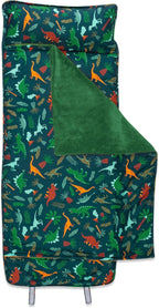 Stephen Joseph, Toddler All Over Print Nap Mat with Soft Blanket and Removable Pillow for Boys & Girls, Kids Sleeping Bag for Elementary, Daycare, Preschool with Carry Handle