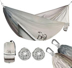 ATTX Vintage Bathtub Camping Hammock - Lightweight & Portable Hammocks, Heavy Duty 330lbs Capacity for Indoor, Hiking, Backpacking, Travel, Backyard, Beach#404