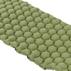 Camping Sleeping Pad Mat, Lightweight Inflatable Mattress, Sturdy 40D Nylon Fabric, TPU Laminate, for Tent Hiking Travel, Foldable Compact, Comfortable 3D Design (Green)