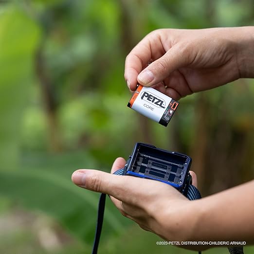 PETZL CORE Rechargeable Battery (1250 mAh) for Hybrid Headlamps - Micro-USB Port