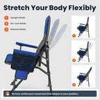 Overmont Heated Camping Chair with High Back - 3 Heat Levels 2-Zone Separately Heating - 450 LBS Support Heavy Duty Folding Chair Portable for Adults Patent No.: US D1.028.543S - Battery NOT Included