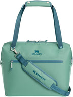 Stanley All Day Julienne Max Soft Cooler Bag and Lunch Box 20 Quarts | 30 Can Cooler with Handles and Strap | Stays Cold for a Day | Insulated Travel Bag with Zipper | BPA-Free | Spring Green