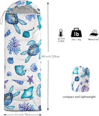 QOOMO Camping Sleeping Bags,3 Season Warm & Cool Weather,Lightweight,Waterproof Sleeping Bags for Adults & Kids Traveling,and Outdoors