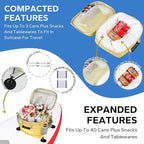Waterproof PVC Material Paddleboard Cooler Deck Bag,40 cans Sup Deck Cooler Bag,Cooler Bag for Paddleboard,Lunch Box Cooler Insulated Bag,Camping Cooler Bag,Kayak Cooler Bag