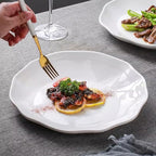 Camping Plates Stir-Fried Dishes, Ritual Dishes, Artistic Conception Dishes, Chinese-Style Private Dishes, Creative Tableware Dishes, Cold Dishes, Cold Dishes Decorative Plate(Large)