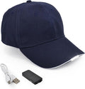 Hands Free Rechargeable LED Baseball Cap Hat for Outdoor Hip Hop Party Holiday