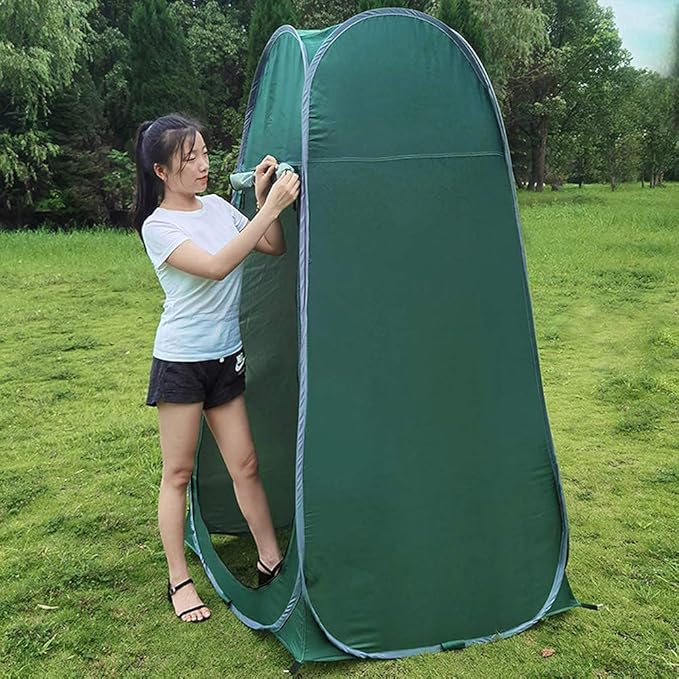 Camping Tent,Shower Tent, Outdoor Shower Privacy Tent Shower Tent Dressing Tent, Waterproof Portable Up Toilet Tents for 95 x 95 x 188CM Outdoor Shower Camping