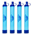 MODERN NEEDS Ready Filter Personal Water Filter Straw | Backpacking Water Filter for Hiking & Camping | Portable Water Purifier Camping | Emergency Survival Gear & Camping Survival Kit | 4 Pack