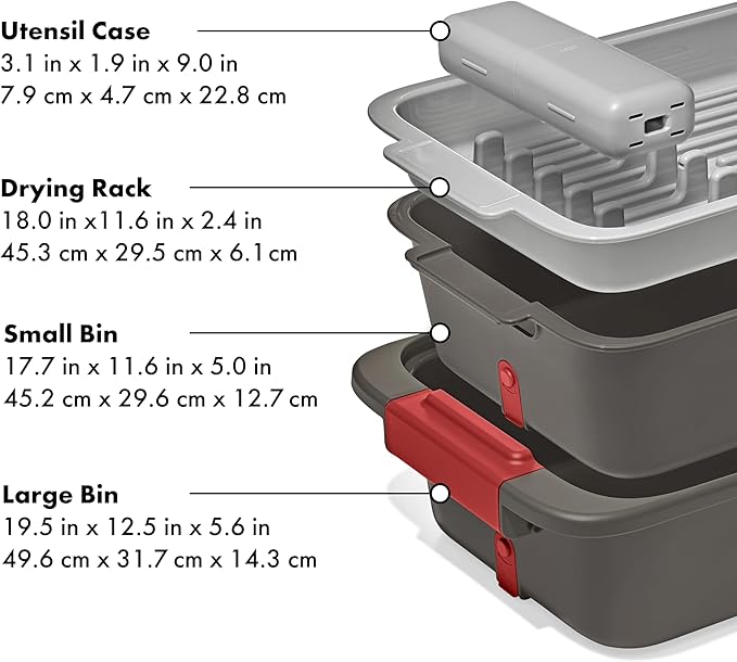 OXO Outdoor Wash, Dry & Stow System