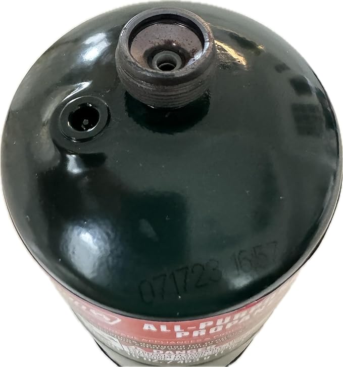Propane Replacement Fuel Cylinders Camping- 16 Oz (12 Pack) Factory Pre-filled and Ready to Use