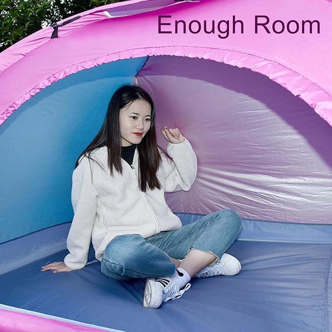 Camping Tent Ultralight Dome with Shelters Carry Bag Waterproof Double-Door Design for Backpacking Hiking and Outings