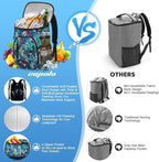 Capolo Cooler Backpack for Men Women Insulated Backpack Cooler Leak Proof Thermal Bag Beverage Soft Cooler Bag Lunch Backpack for Camping 30/45 Cans
