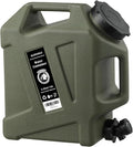 3.2 Gallon Water Jug with Spigot, BPA Free Leak-Proof Camping Water Container, Portable Emergency Water Storage for Outdoor Hiking, Camping, Home Use, Camping Essentials